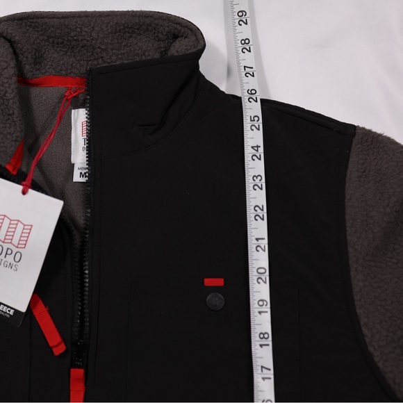 Topo Designs Mens Subalpine Fleece Jacket - Picture 6 of 7